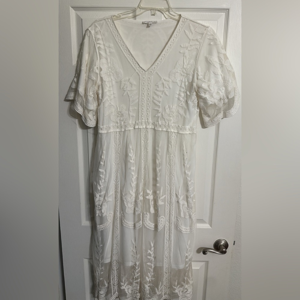 Bella Ella Boutique white dress